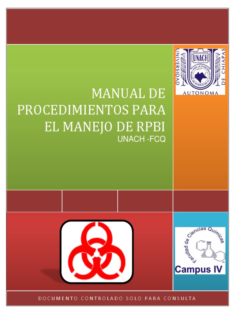 8 Manual de Rpbi | PDF | Herida | Residuos