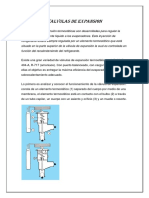 Las Válvulas de Expansión Termostáticas Son Desarrolladas para Regular La Inyección de Refrigerante Líquido A Los Evaporadores