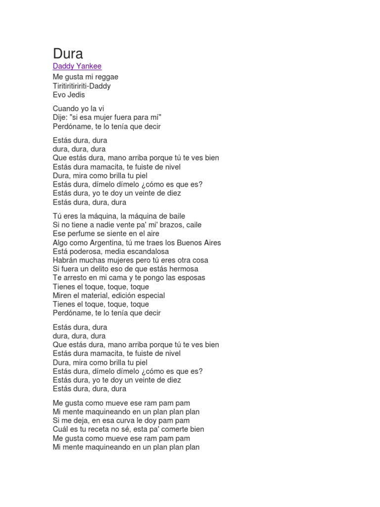 Dura Letra | PDF | Ocio | Entretenimiento (general)