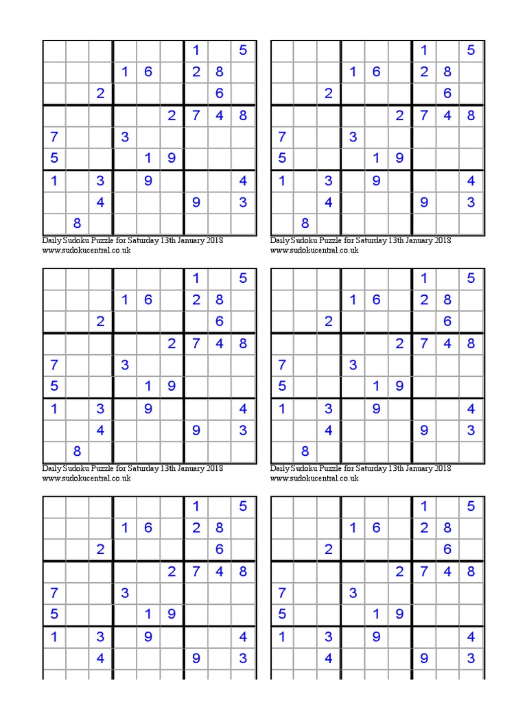 Sudoku Print Version - 116 | PDF | Popular Scholarship | Abstract ...