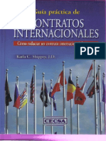 Guia Practica de Contratos Internacionales Karla C Shippey PDF