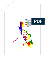 Fig. - Climate Map of The Philippines - Modified Coronas
