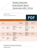 Perancangan Pemakanan Bagi Perkhemahan Krs 2016