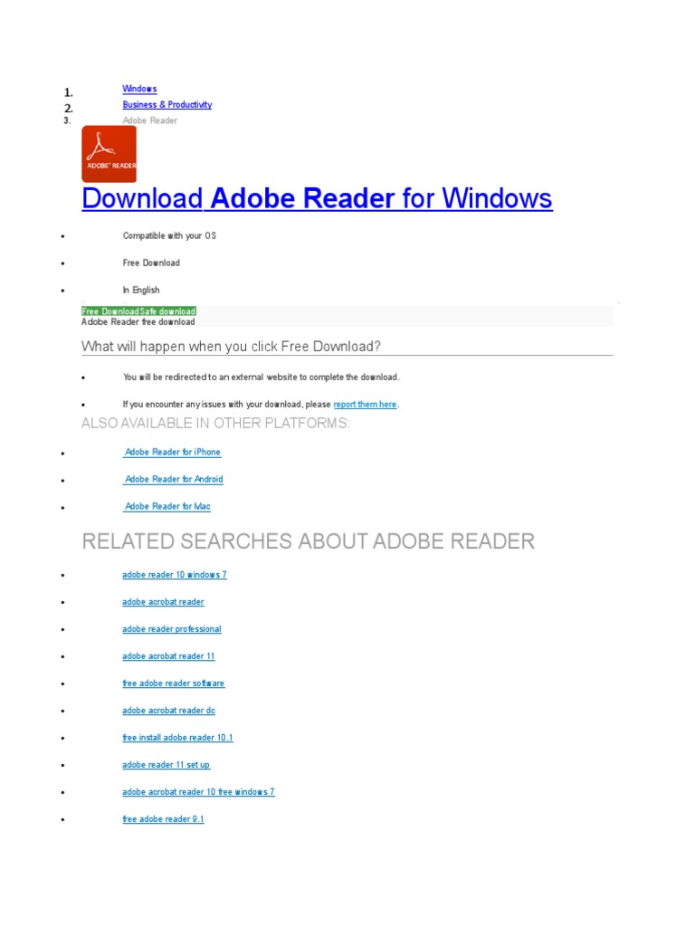 Adobe Reader 11 For Mac