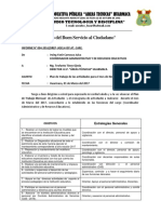 Plan Mensual Coordinador Administrativo y de Recursos Educativos