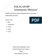 Makalah BP (Aneka Kemampuan Manusia)