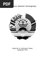 Download Tajikistan Bibliography - working draft by easterncampaign SN37232960 doc pdf