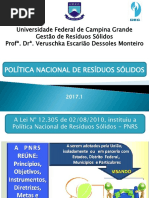 Aula 2 - Politica Nacional de Residuos Solidos