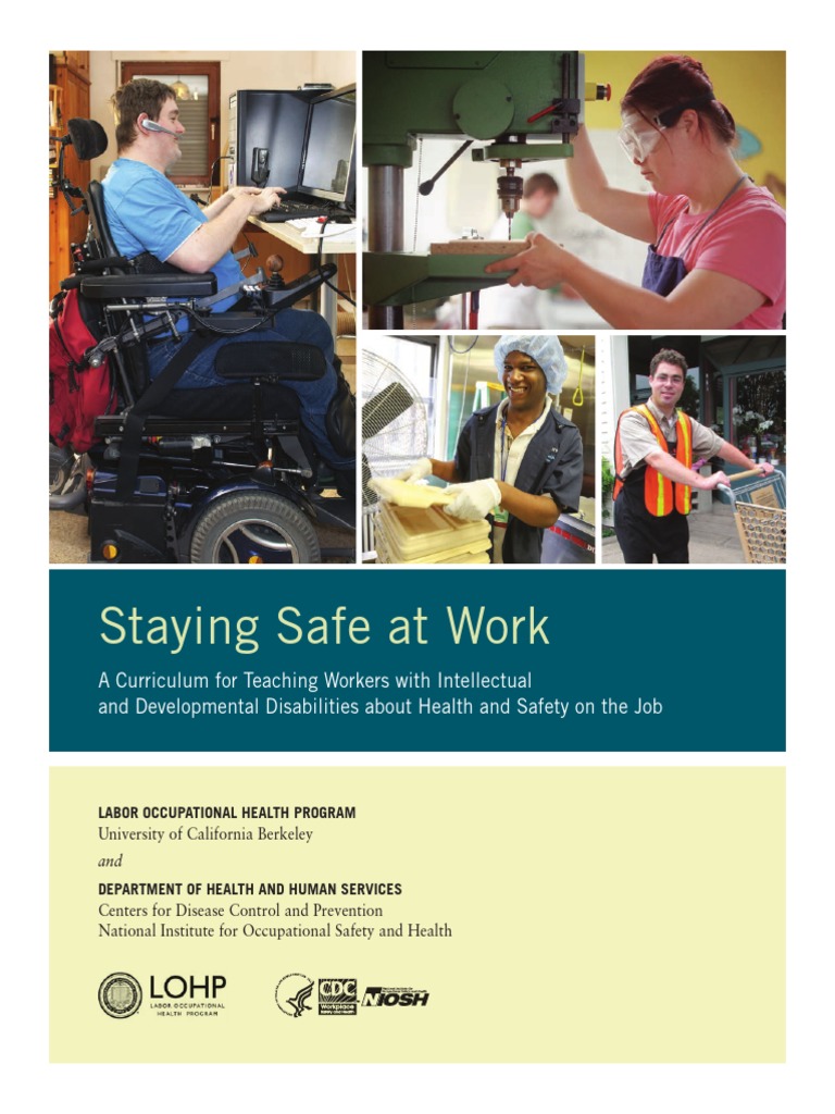 Safety at Work PDF Occupational Safety And Health Personal
