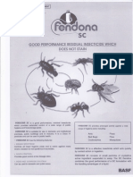 Fendona SC MSDS & Brochure