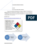Hydrochloric Acid and Miscelaneous Inorganic Chemicals