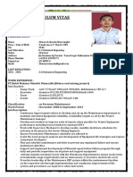 CV and Application Letter Simon Sorimuda