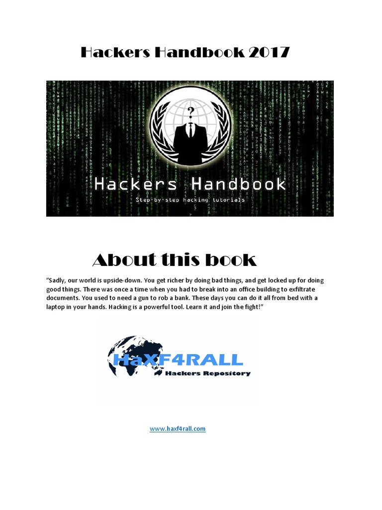 Hackers Handbook 2017 | PDF | Tor (Anonymity Network) | Social ...