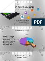 Xiaomi Business Model: South East European University OCTOBER 2014