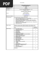 Course Outline [FDM 1023]