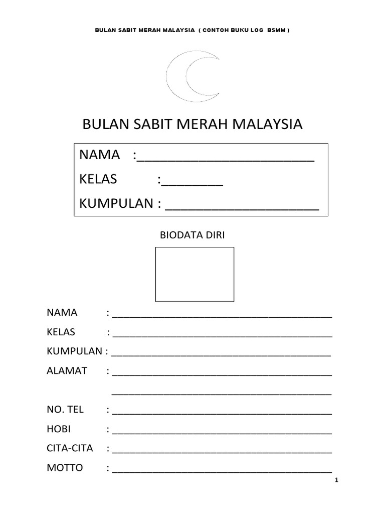 Buku Log Murid Pdf