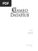 CameoDataHubTutorial PDF