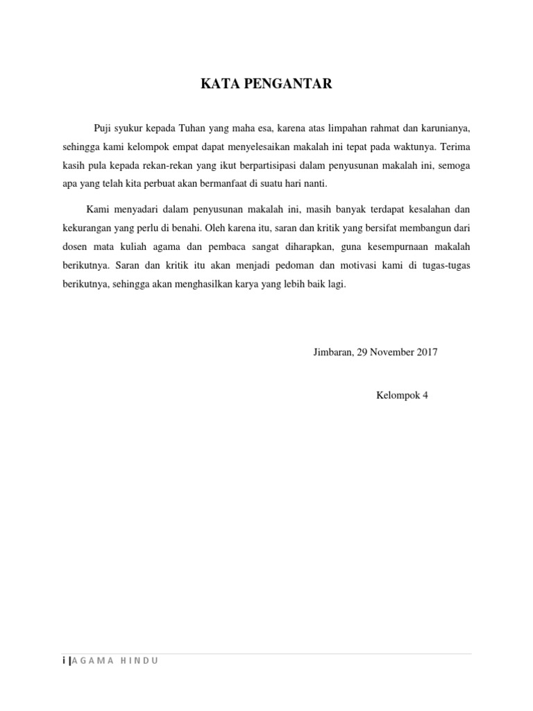 Agama Hindu Tuhan Docx