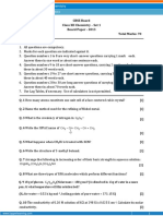 CBSE XII - Chemistry: Board Paper - 2013