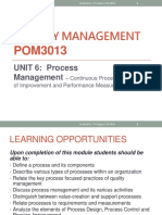 QM - Lecture 6 - Process Focus (1)