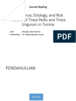 JURDING - Prevalence, Etiology, and Risk Factors of Tinea Pedis and Tinea Unguium in Tunisia-D