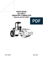 Manual de Partes Ingelson Rand SD 100C, Serie 194597