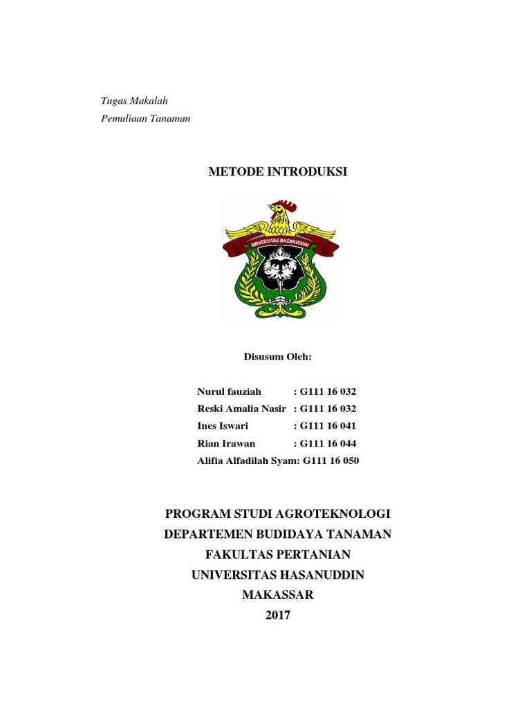 Makalah Introduksi