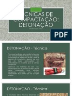 Técnicas de compactação por detonação