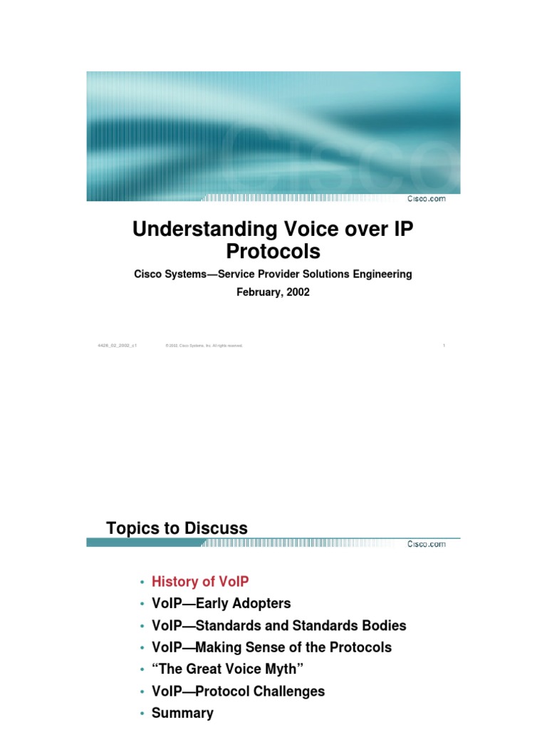 Voip | PDF