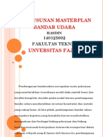 Penyusunan Masterplan Bandarudara