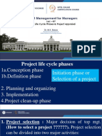 Project Management For Managers: Lec - 07 Project Life Cycle Phases & Project Appraisal