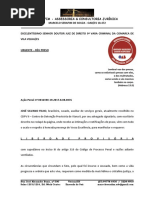 Liberdade Provisória José Silvano Filho