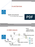GSM Network and Services