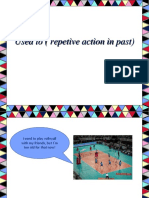 Used to ( Repetive Action in Past)