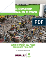 Esquivel Hérnandez, Gerardo - Desigualdad Extrema en México; Concentración Del Poder Económico y Político. OXFAM