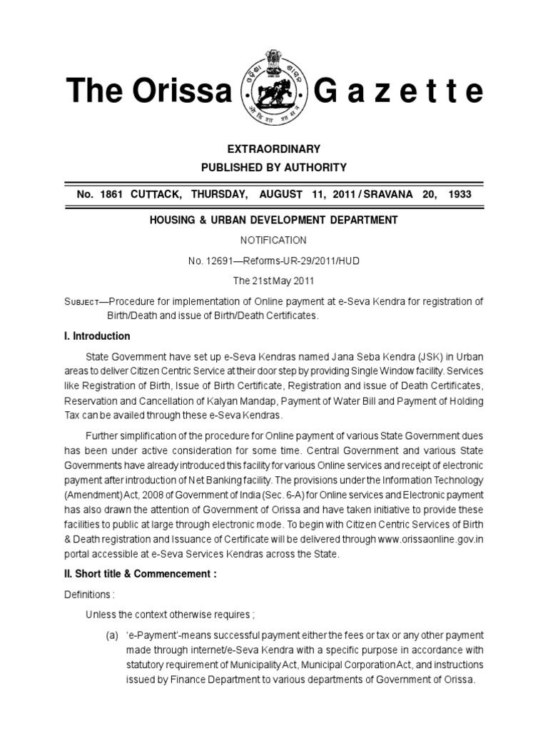 Birth Certificate Notification | PDF | Receipt | Birth Certificate