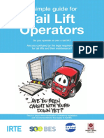 Guide - Tail Lift Operators - A Simple Guide