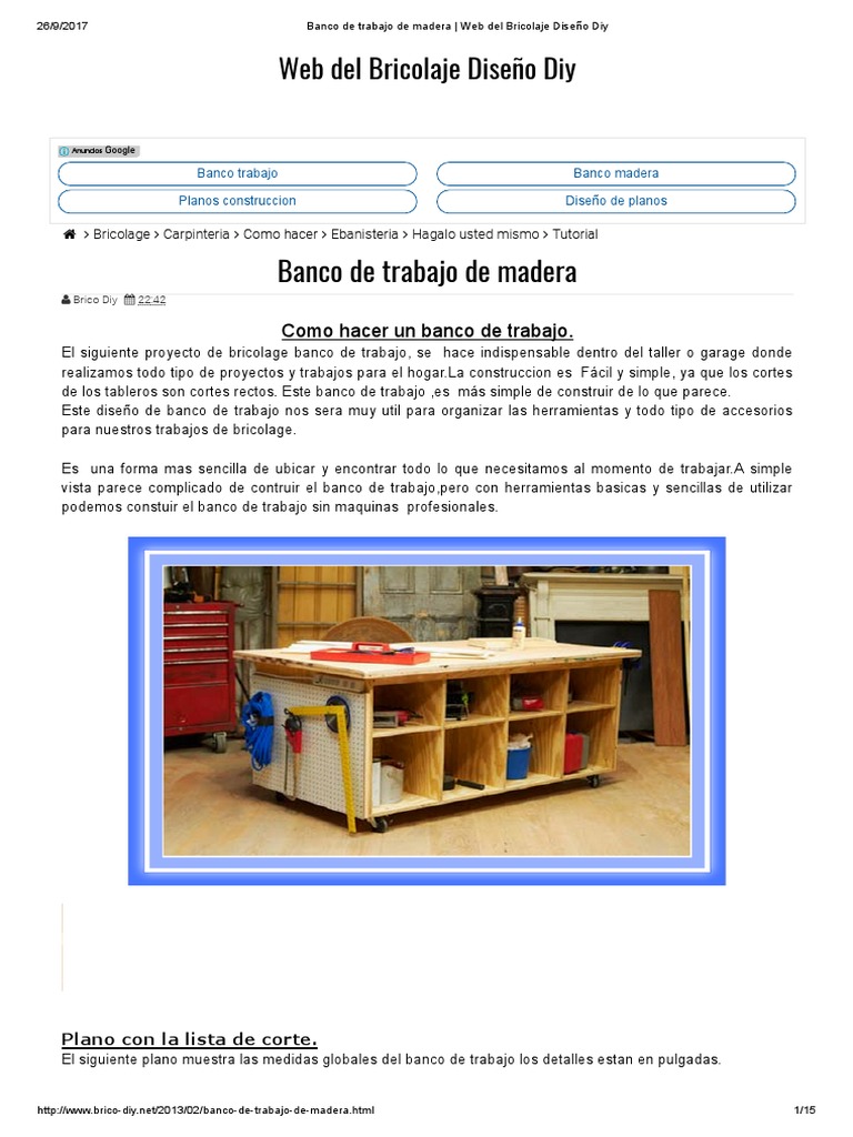 Instalación de mesa auxiliar abatible - Bricomanía 