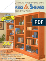 Bookcases Shelves Easy To Build Step by Step Plans PDF