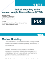 Course On Medical Modelling at The London Taught Course Centre (LTCC)