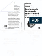 Butler Judith Ernesto Laclau y Slavoj Zizek Contingencia, hegemonía, universalidad. Diálogos contemporáneos en la izquierda Spanish Edition.pdf