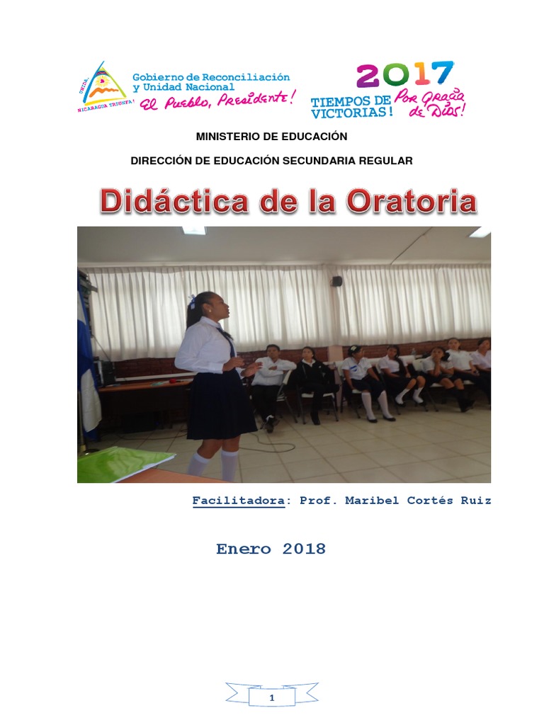Importancia de la Oratoria en Educación | PDF | Persuasión | Maestros