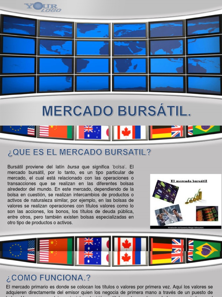 Funcionamiento del Mercado Bursátil | PDF | Bolsa | Compartir (Finanzas)