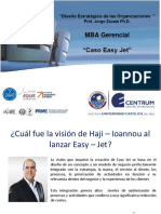 Análisis de la visión de Haji-Ioannou al lanzar Easy Jet