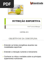 Aula 01 - Ne - Introdução e Vias Produção de Energia