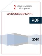 Costumbre Mercantil 2010