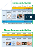 Actividades Permanentes Primaria