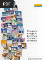 Switch Gear Elecrical Standard Product Range