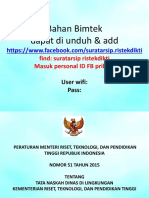 Presentation TND 51 TH 2015 Bimtek BIMTEK Persuratandan Kearsipan Palembang 19 SD 20 Okt 2016