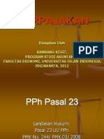 Perpajakan 02 04 PPH 23